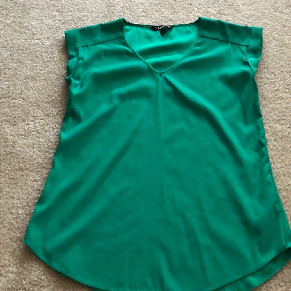 V-neck blouse